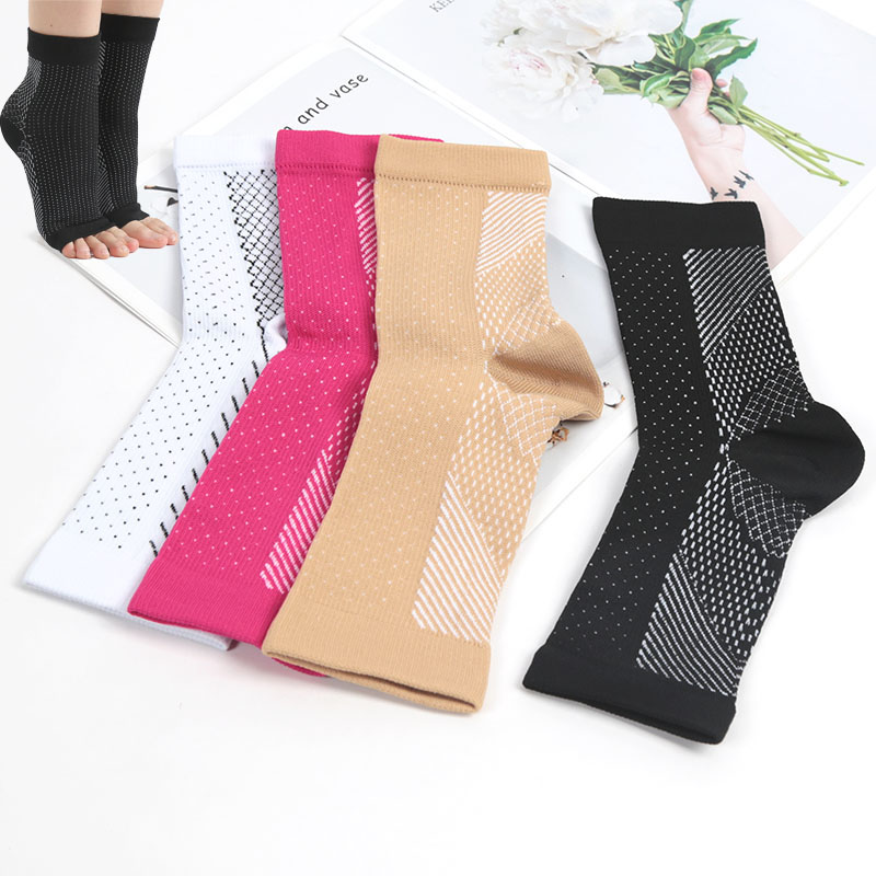 Ankle Brace Sock - Alleviation Knöchelgelenkstütze, Unisex-Drucksocken, modische Sport-Kompressionssocken, schweißabsorbierend,