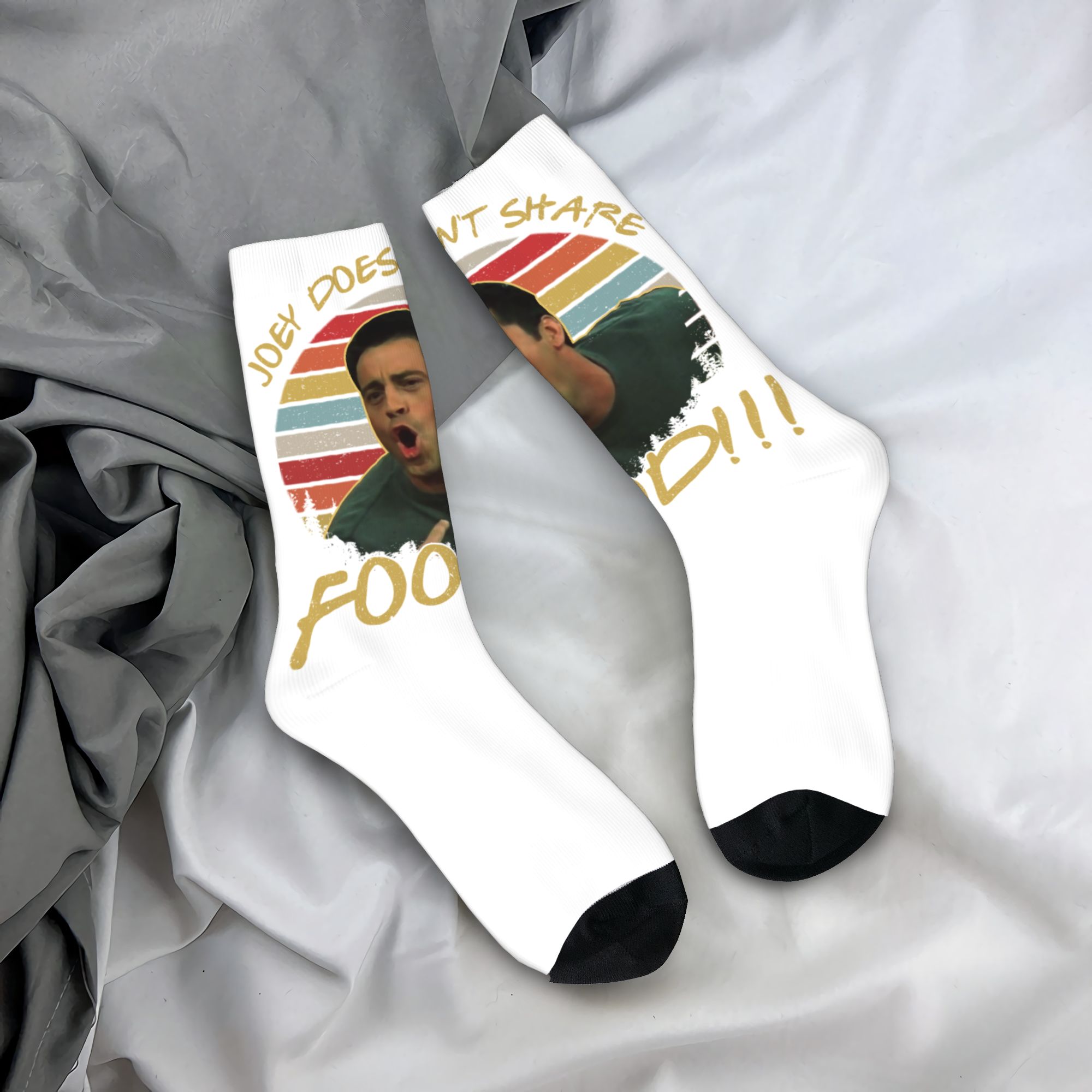No Show Sock Women - Benutzerdefinierte Friends TV-Show Herren Damen Crew-Socken