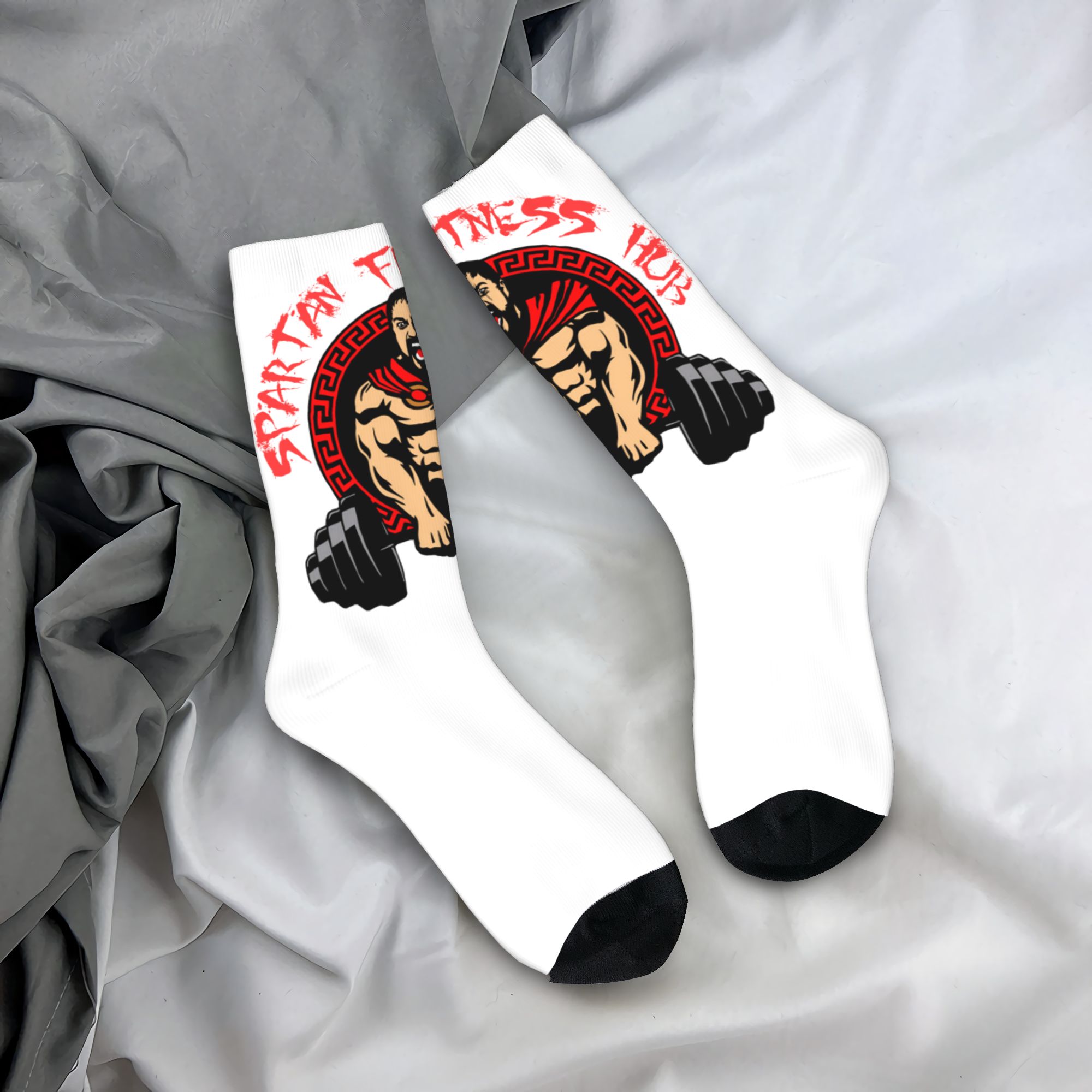 Dress Sock Men - Maßgefertigte Spartan Gym Herren Crew-Socken Unisex