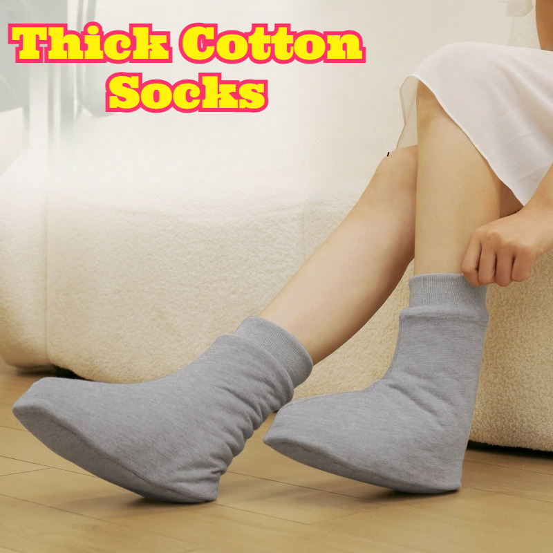Thermal Sock Winter - Xinjiang Baumwolle, dicke Thermo-Bettsocken für Damen,