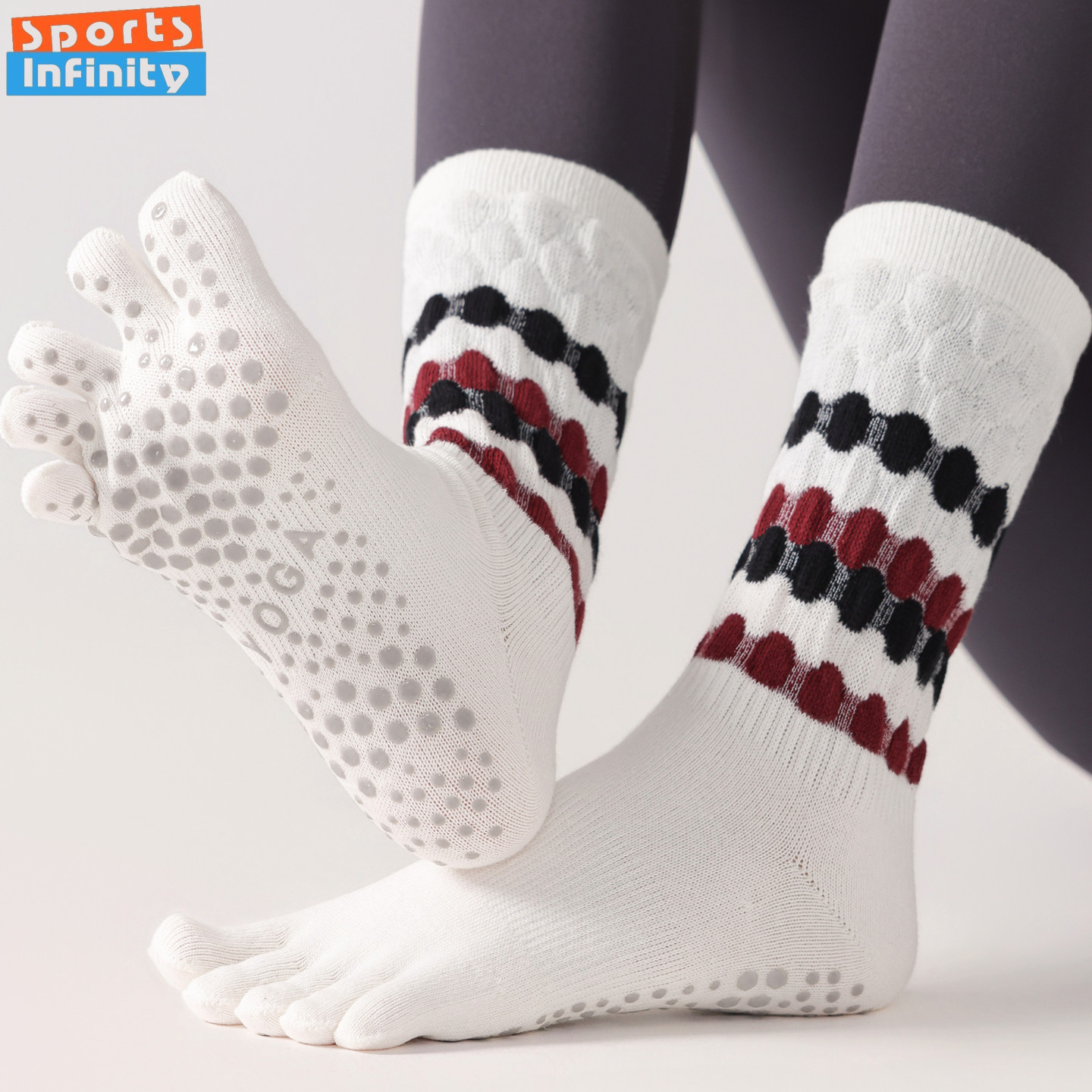 Toe Sock Split - Mode Fünf Finger Yoga Socken Anti
