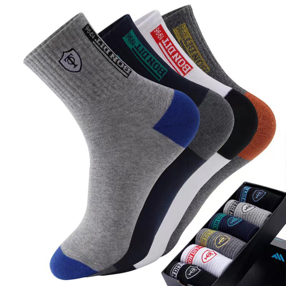 Cotton Crew Sock Pack - Herren 5/10er-Pack Premium Thermo-Crew-Socken Weiche Warme