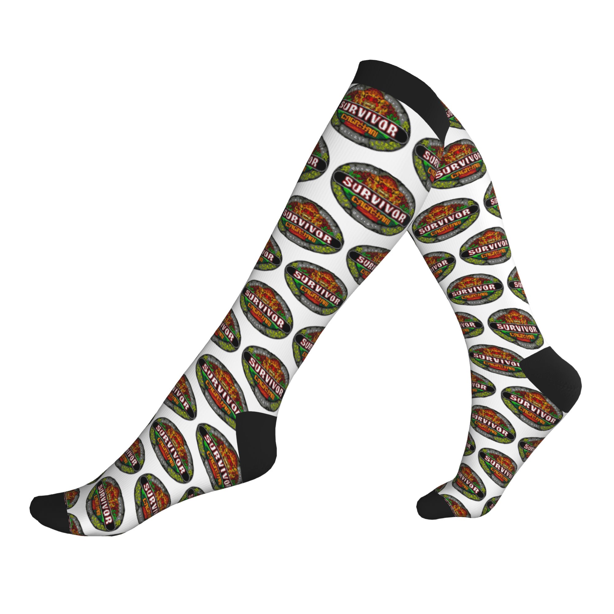 No Show Sock Women - Lustige Abenteuer-Spiel-TV-Show-Survivor-Socken für Herren und Damen,