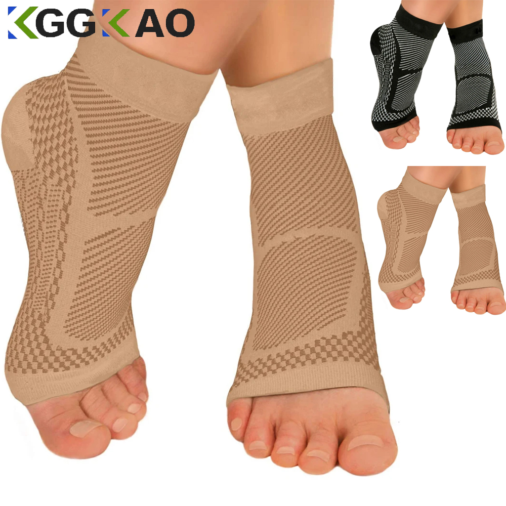 Ankle Brace Sock - 1 Paar Sport Knöchelstütze Klammer Kompressionshülse