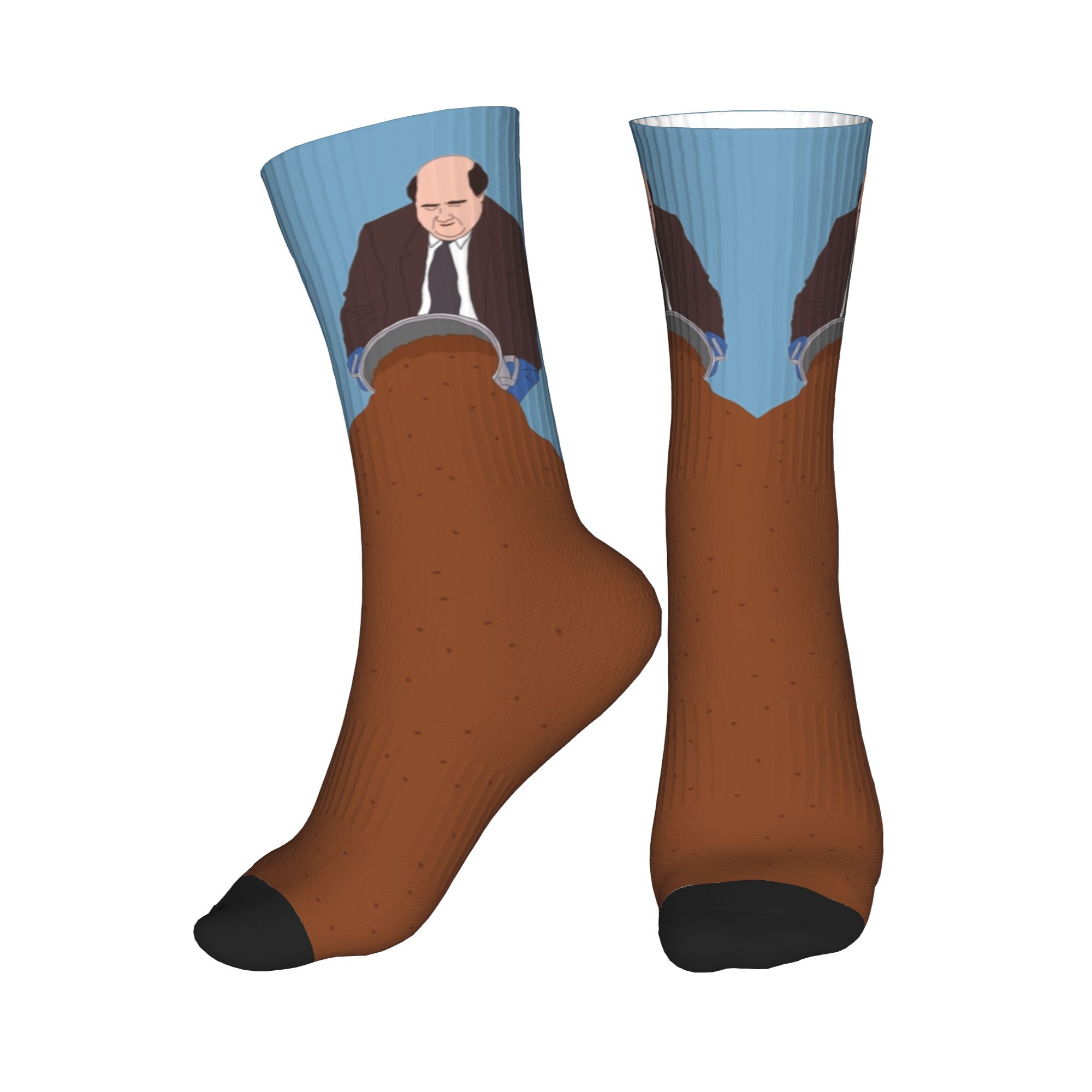 Dress Sock Men - TV-Show The Office Kevin's Famous Chili