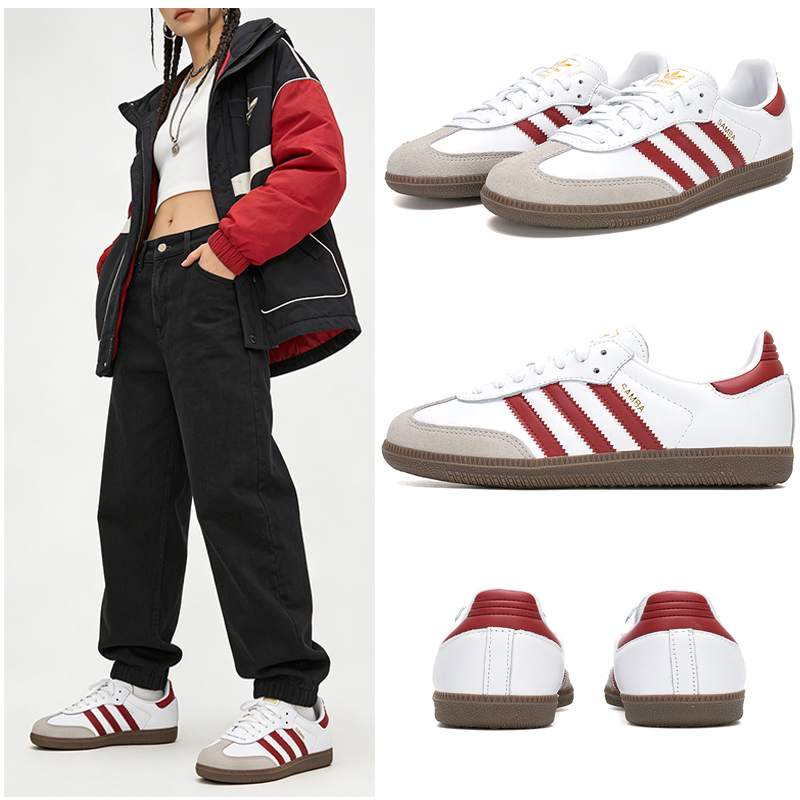 Adidas Shoes Samba - Adidas Original SAMBA OG Herren-Skateboard-Schuhe, Designer-Sneaker,