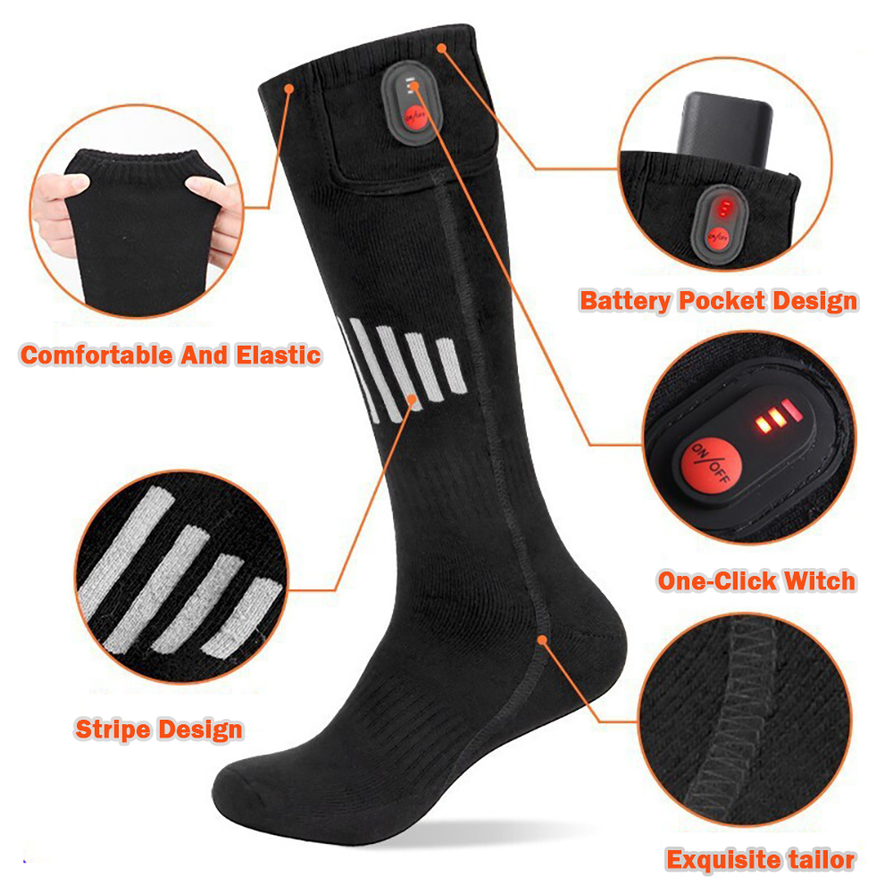 Winter Beheizte Socken Mit Bat – Thermal Sock Winter Bewertung und Preis