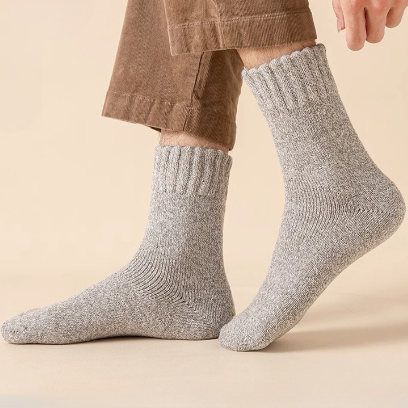 5 Paar einfarbige Baumwollsock – Thermal Sock Winter Bewertung und Preis