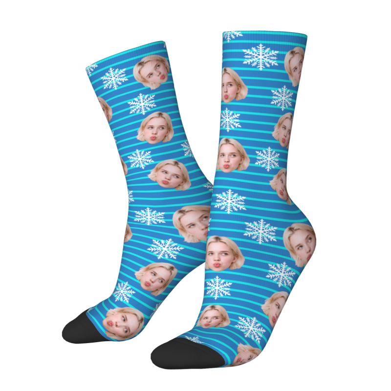 Weihnachten Gesicht Foto perso – Dress Sock Men Bewertung und Preis