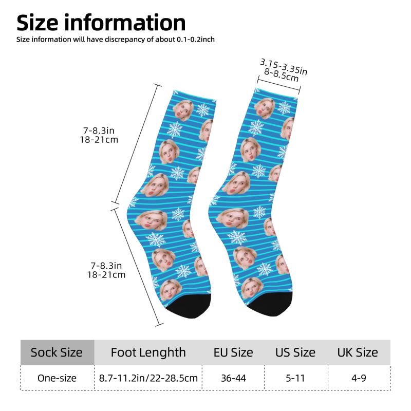 Weihnachten Gesicht Foto perso – Dress Sock Men Bewertung und Preis