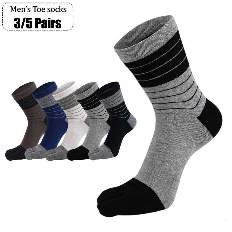 3/5 Paar Herren Fünf-Zehen-Soc – Toe Sock Split Bewertung und Preis