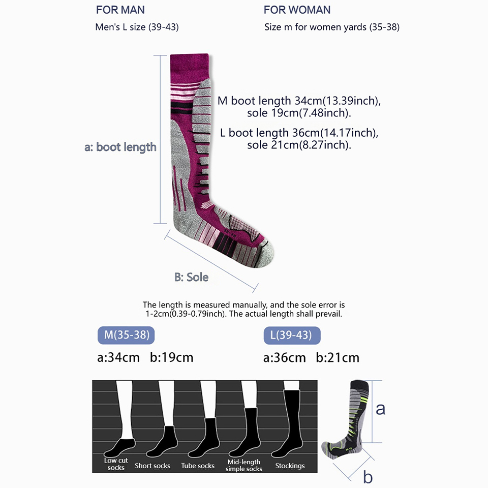 GTUBIKE Skisocken aus Merinowo – Thermal Sock Winter Bewertung und Preis