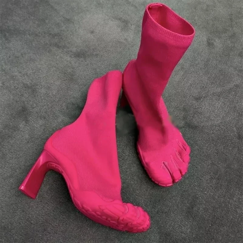 Fünf-Finger-Zehe-Mode-Roman-St – Toe Sock Split Bewertung und Preis