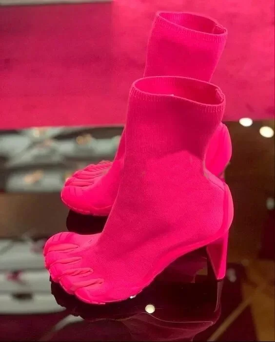 Fünf-Finger-Zehe-Mode-Roman-St – Toe Sock Split Bewertung und Preis
