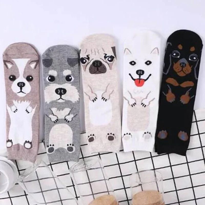 5 Paar/Packung Lustige Cartoon – Cotton Crew Sock Pack Bewertung und Preis