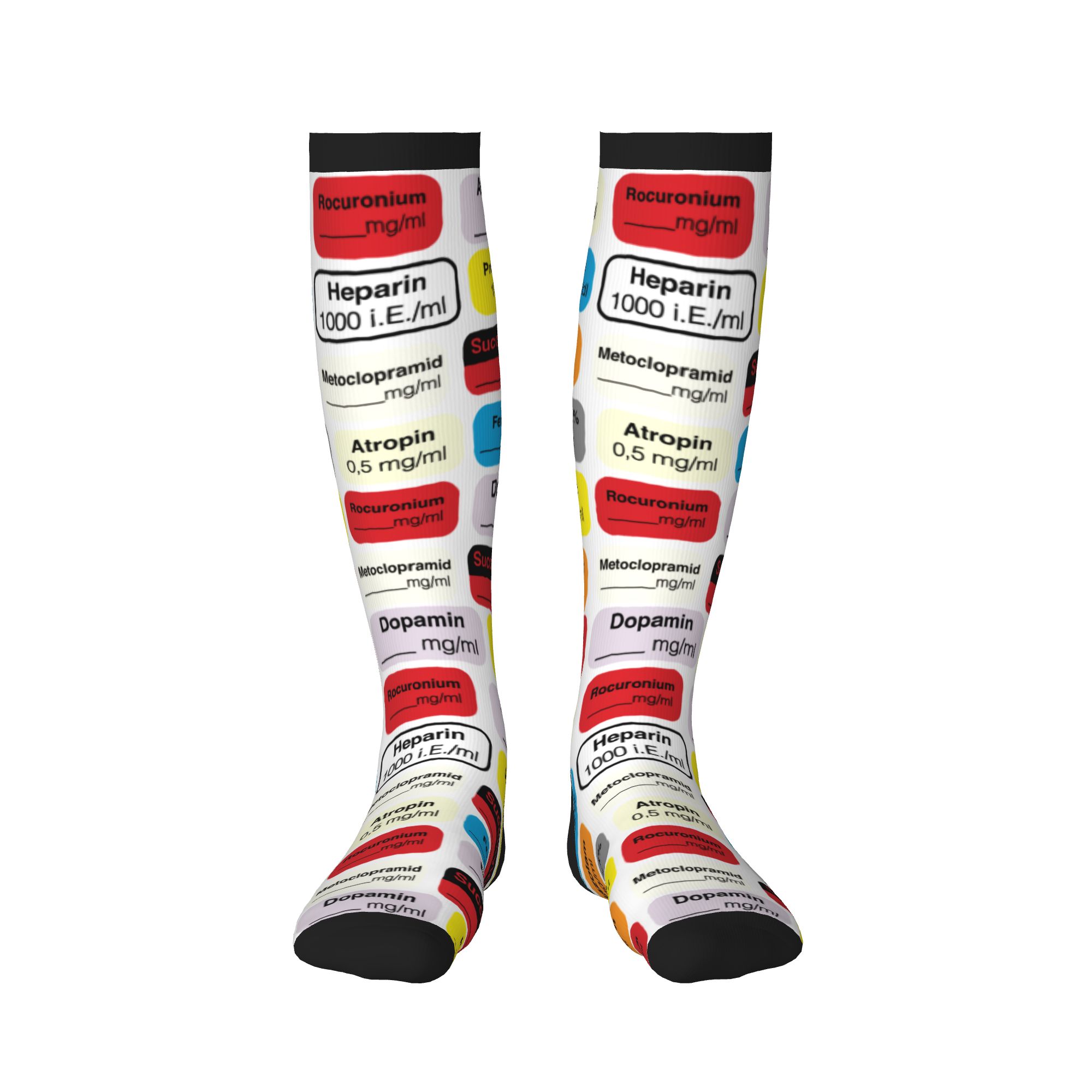 Etiketten für Anästhesiemittel – Compression Sock Medical Bewertung und Preis