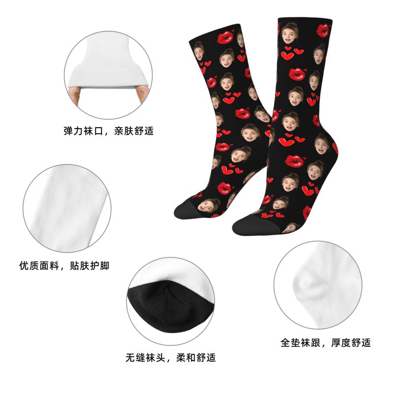 Benutzerdefinierte Neuheit Her – Dress Sock Men Bewertung und Preis
