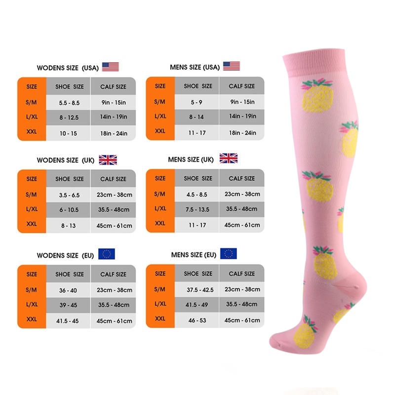 S-XXL 3 Paar Kostenloser Versa – Compression Sock Medical Bewertung und Preis