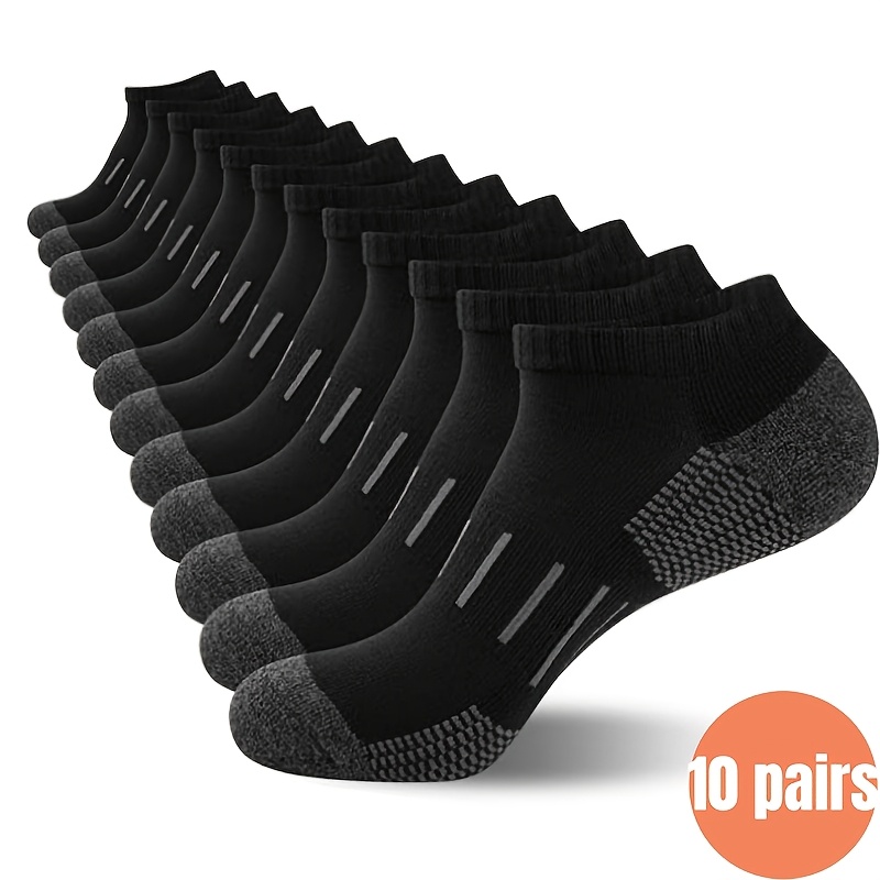 10 Paar Herren-Knöchelsocken,  – Ankle Sock Low Cut Bewertung und Preis