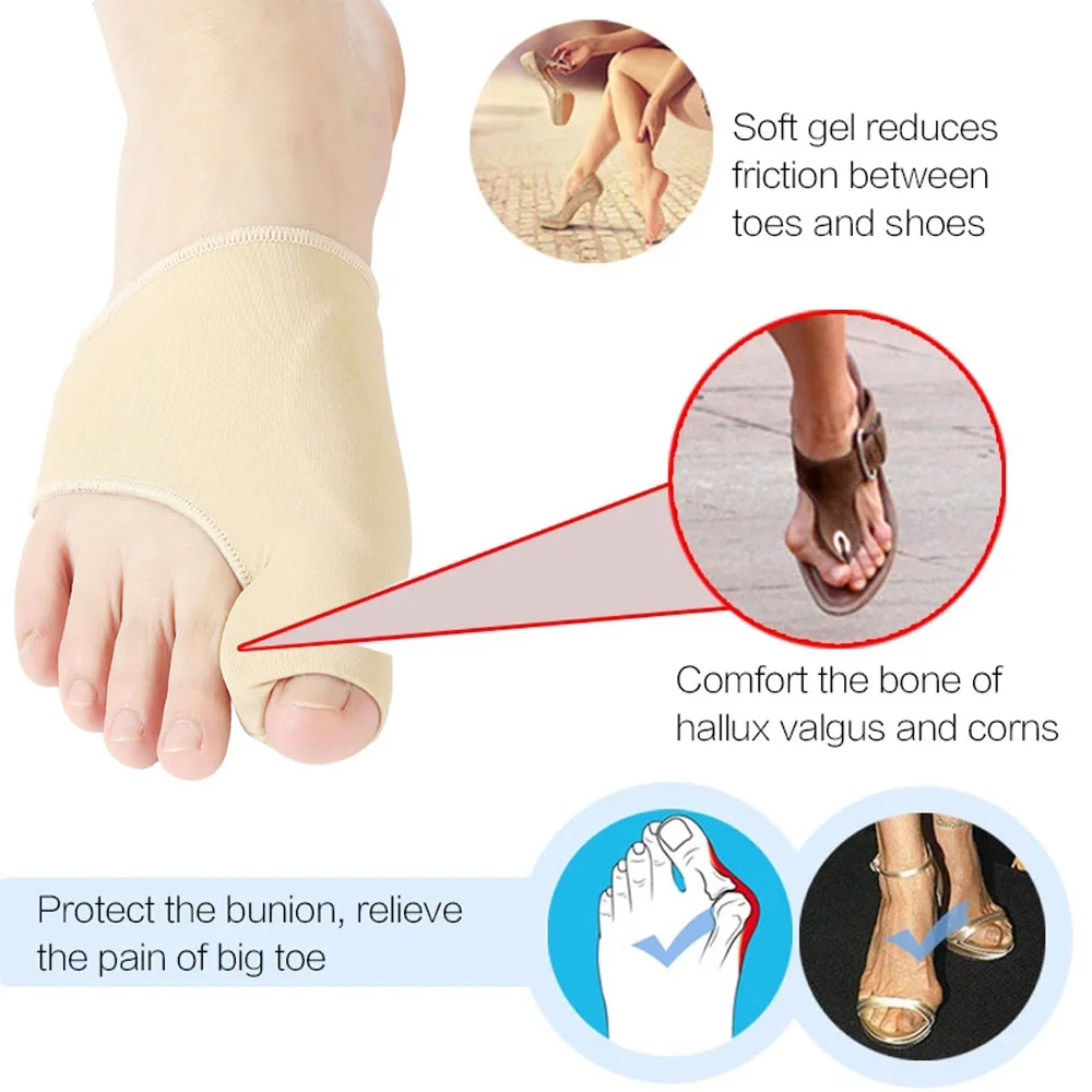 2Pcs Toe Separator Hallux Valg – Ankle Brace Sock Bewertung und Preis